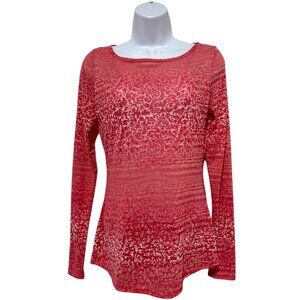 Maurices-Women's Small Pullover Top Long Sleeve Multi-Color Light Weight